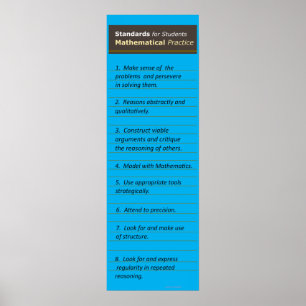 Standarder för matematiska metoder Poster