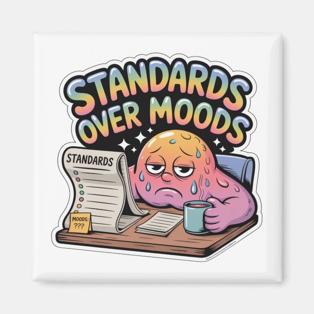 Standarder över humör magnet (Framsidan)