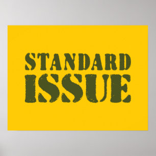 STANDARDFRÅGOR POSTER