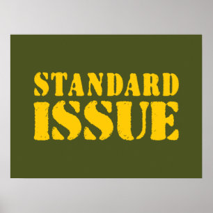STANDARDFRÅGOR POSTER