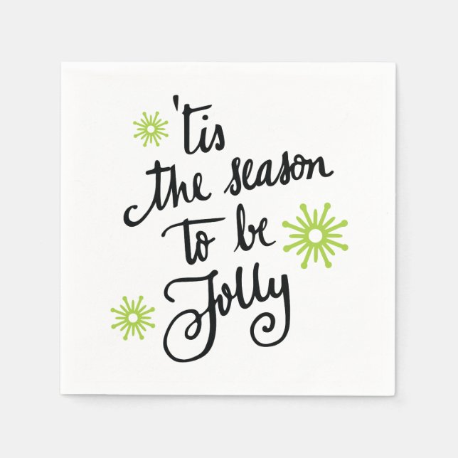 Standardkopia av cocktail Napkin-mall för fyrkants Pappersservett (Framsidan)