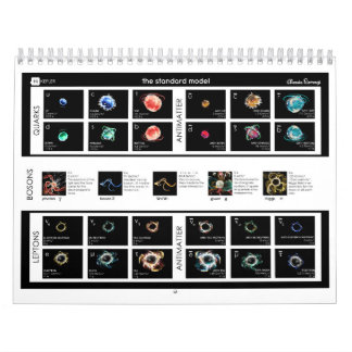 Standardmodellen för partiklar kalender