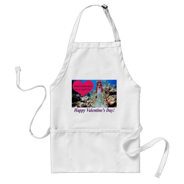 standardplattan. Glad Alla hjärtans dag. Förkläde (Framsidan)