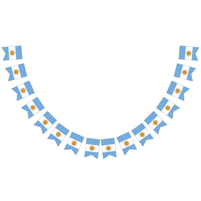 Standert: Argentina flagga (Alla)