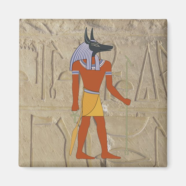 ständiga Anubis Magnet (Framsidan)