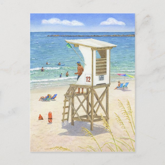 Ständiga bevakningen vykort (Framsida)