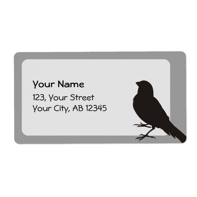 Ständiga Canary Bird Fraktsedel (Framsidan)