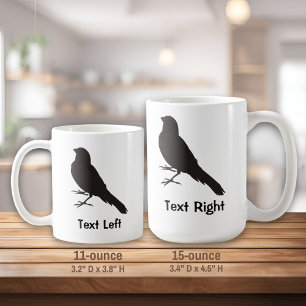 Ständiga Canary Bird Kaffemugg