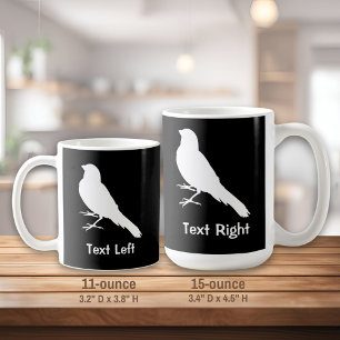 Ständiga Canary Bird Kaffemugg