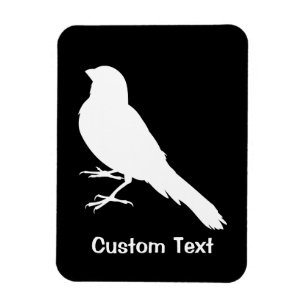 Ständiga Canary Bird Magnet