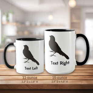 Ständiga Canary Bird Mugg