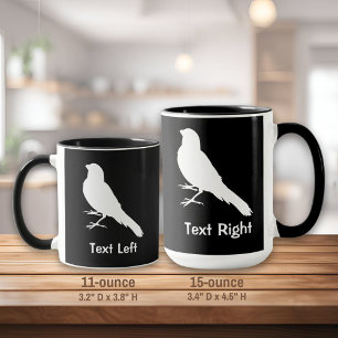 Ständiga Canary Bird Mugg