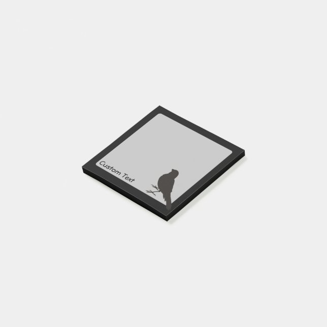 Ständiga Canary Bird Post-it Block (Vinklad)