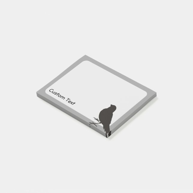 Ständiga Canary Bird Post-it Block (Vinklad)
