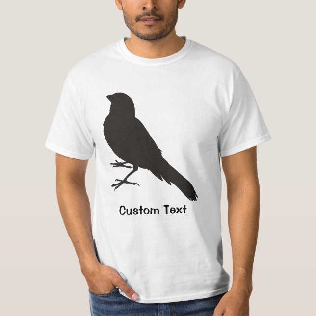Ständiga Canary Bird T Shirt (Framsida)
