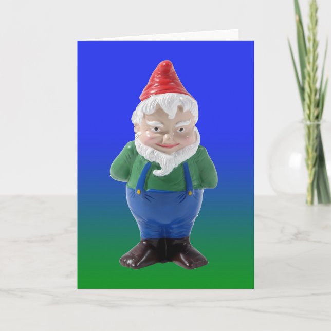 Ständiga Gnome Helgkort (Framsida)