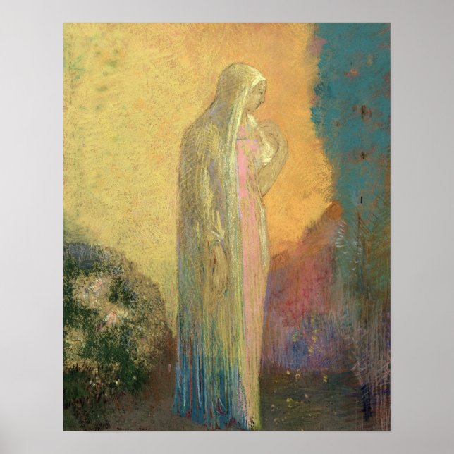 Ständiga Veiled Woman Poster (Framsidan)