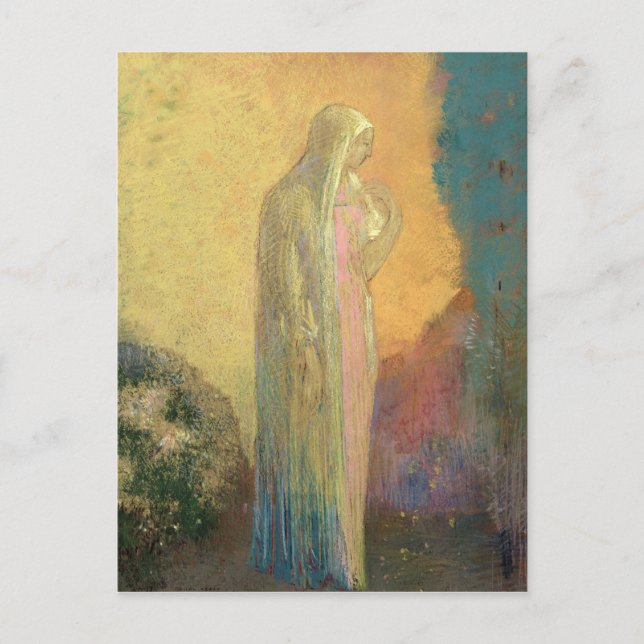 Ständiga Veiled Woman Vykort (Framsida)