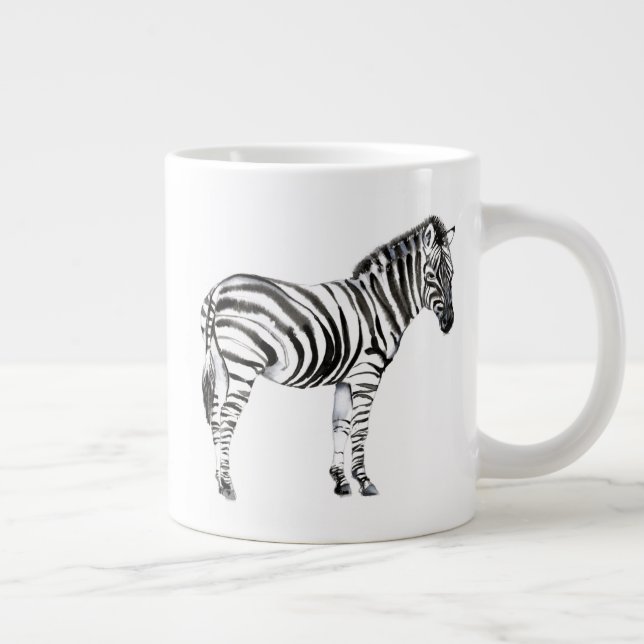 Ständiga Zebra Jumbo Mugg (Höger)