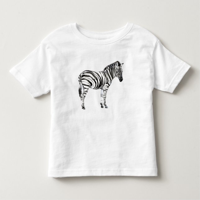 Ständiga Zebra T Shirt (Framsida)