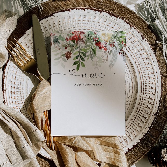 Ständigt menykort inbjudningar (Skapare uppladdad)