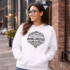 Ständigt Stigande Kvinnor Vintage Typografi T Shirt