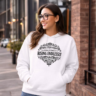 Ständigt Stigande Kvinnor Vintage Typografi T Shirt