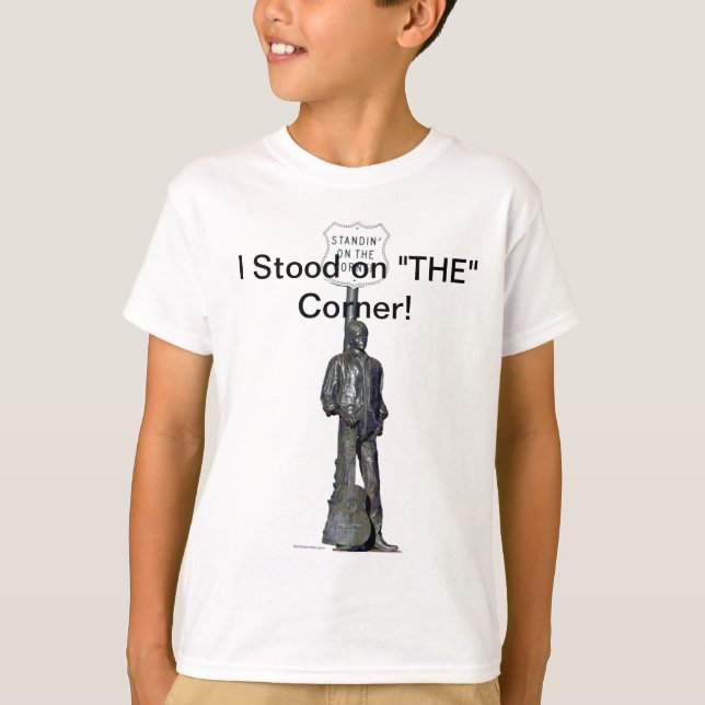 Standin på "" tränga någon! i Winslow Arizon Tee Shirt (Framsida)