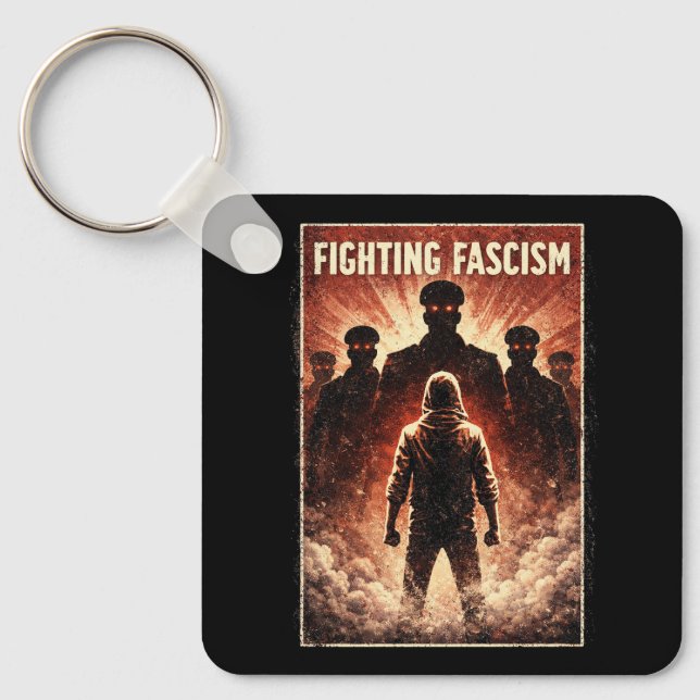 Standing Against the Dark Nyckelring (Framsida)