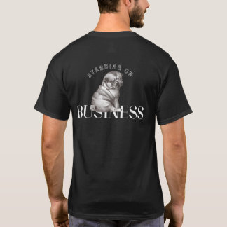 Standing on Business | Svart T-Shirt