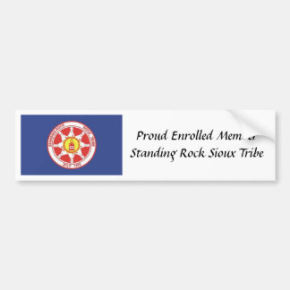 Standing_Rock_Sioux stolt skriva in sig medlem Bildekal