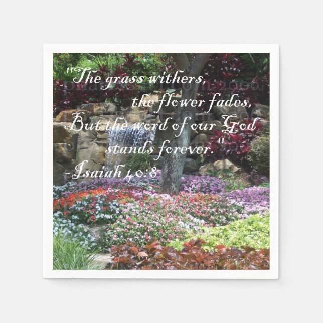 Stands Forever Napkins Pappersservett (Framsidan)