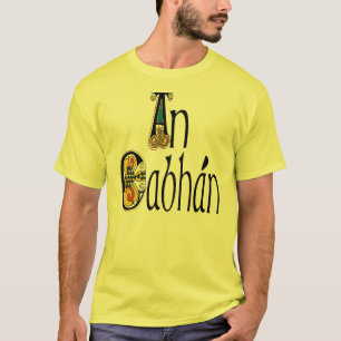 Ståndsmässig Cavan (Gaelic) Kells initialer T-shirt