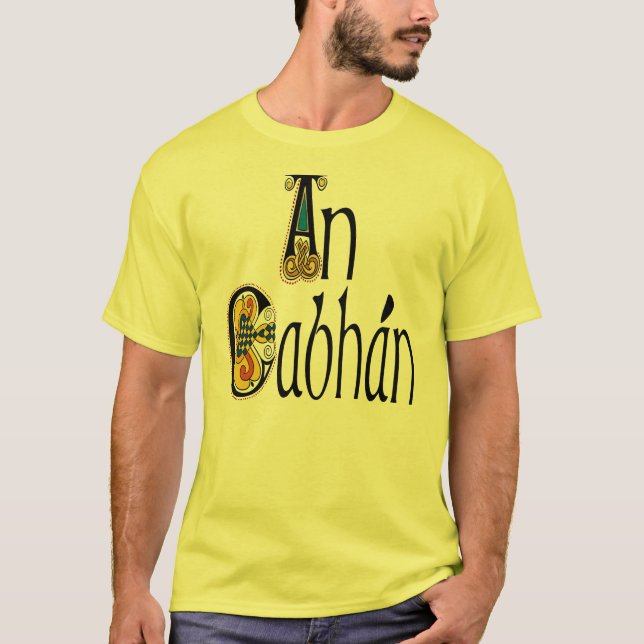 Ståndsmässig Cavan (Gaelic) Kells initialer T-shirt (Framsida)