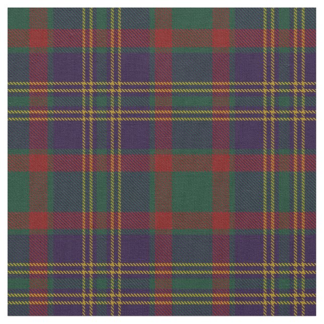 Ståndsmässig irländsk Tartan för kork Tyg (Närbild)
