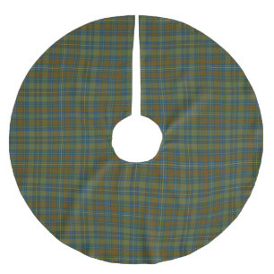Ståndsmässig Kerry irländareTartan Julgransmatta Borstad Polyester