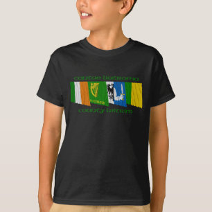 Ståndsmässig Leitrim flaggor T Shirt