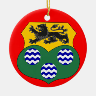 Ståndsmässig Leitrim Irland julprydnad Julgransprydnad Keramik