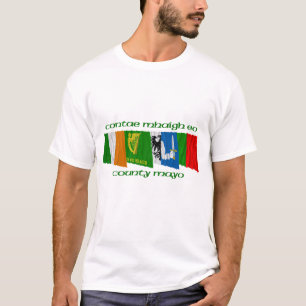 Ståndsmässig Mayo flaggor Tee Shirt