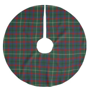 Ståndsmässig Mayo irländareTartan Julgransmatta Borstad Polyester