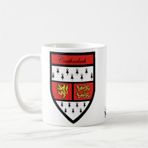 Ståndsmässiga Carlow karta- & vapensköldmuggar Kaffemugg
