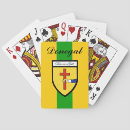 Ståndsmässiga Donegal som leker kort Casinokort