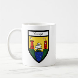 Ståndsmässiga korkkarta- & vapensköldmuggar kaffemugg