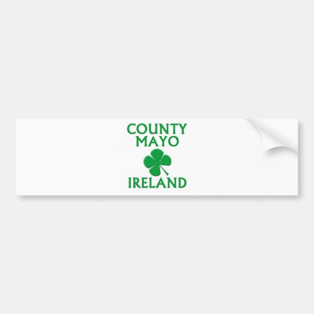 Ståndsmässiga Mayo, Irland Bildekal (Framsidan)