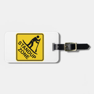 Standup Paddleboarding Zon Road Sign Bagagebricka