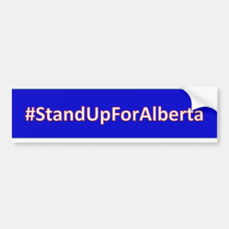 #StandUpForAlberta Bildekal