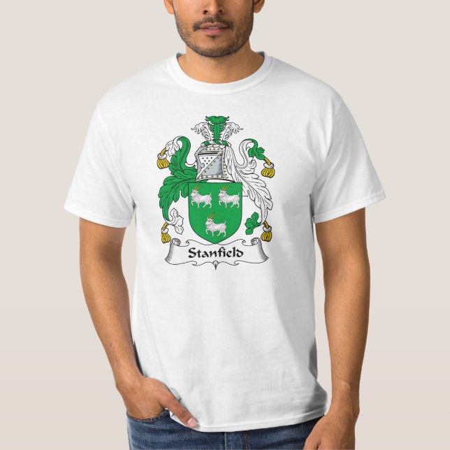 Stanfield familjvapensköld t shirt (Framsida)