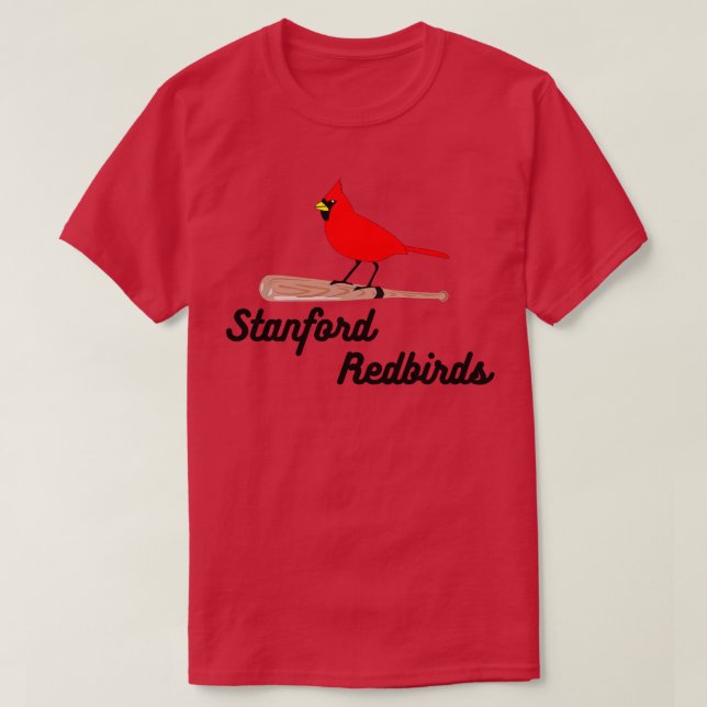 Stanford Redbird TShirt T Shirt (Design framsida)