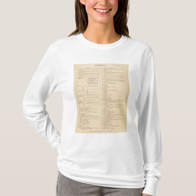 Stanfords London kartbok av universell geografi T-shirt (Framsida)