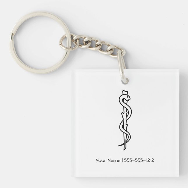 Stång av Asclepius (Framsidan)